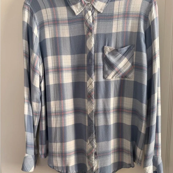 Rails Plaid lightweight flannel shirt - Picture 2 of 5